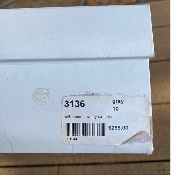 Suede Strappy Heels Kathryn Amberleigh - Picture 11 of 11